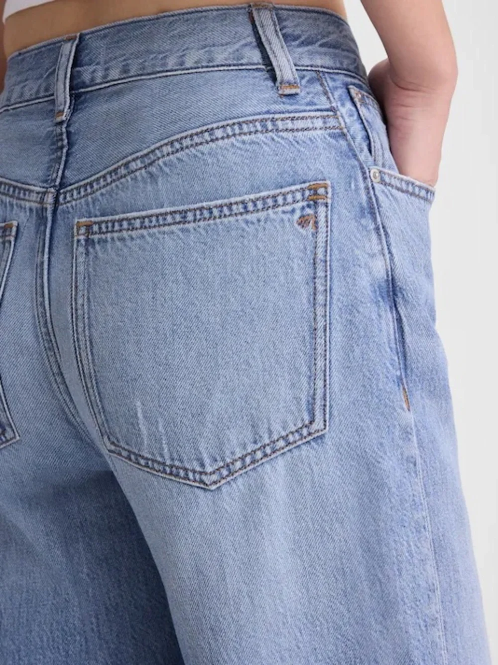 Madewell The Perfect Vintage Wide-Leg Jean Airy Denim Northridge Wash Size 31